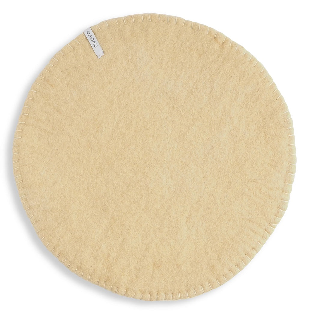Sitzkissen 35 cm reine Wolle Aveva