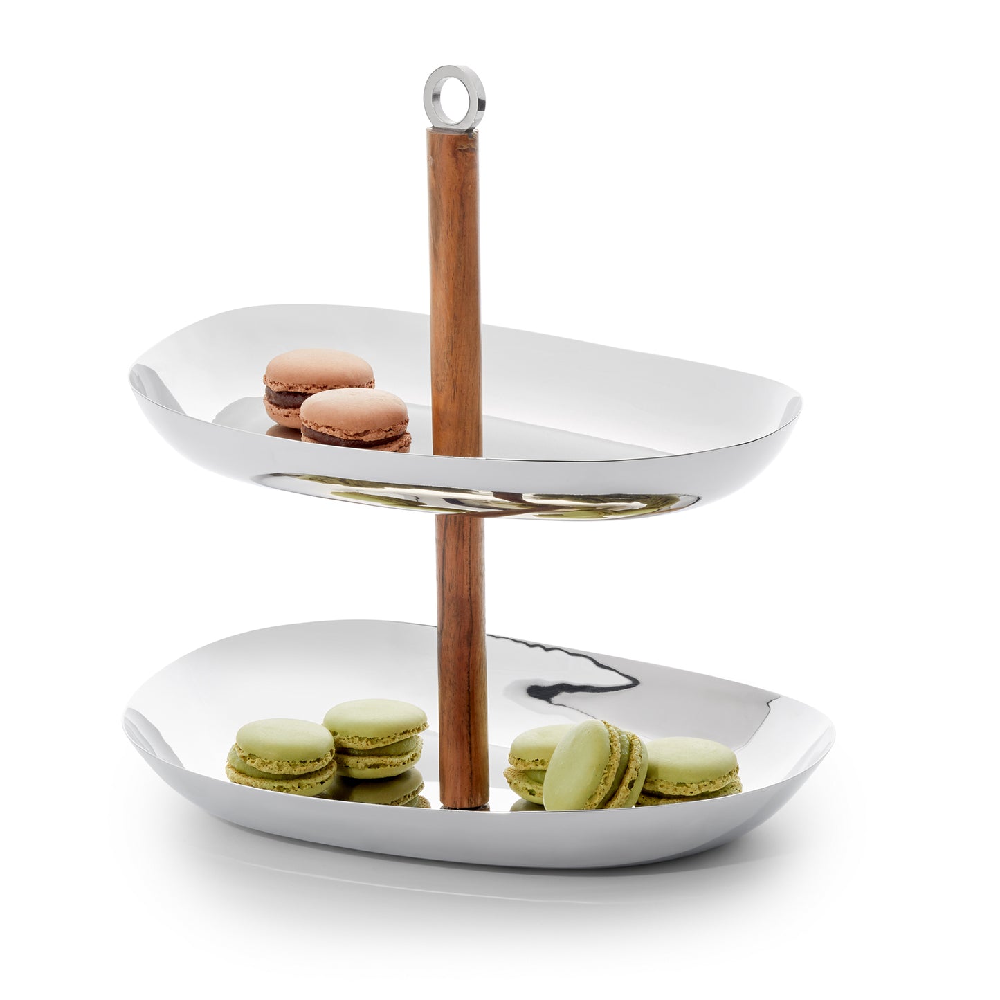 Udon Etagere Edelstahl Akazienholz Plattform - Philippi Design