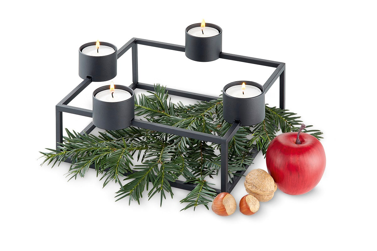 Teelichthalter magnetisch CUBO Philippi Design
