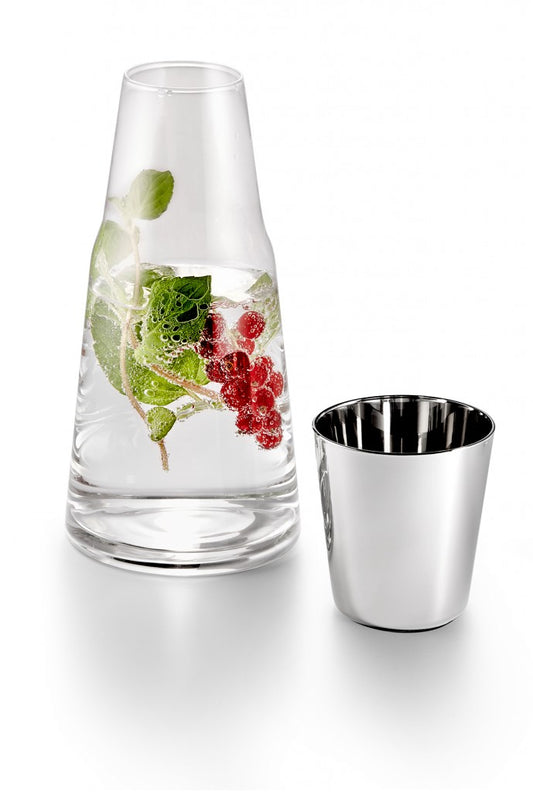 H2o Wasserkaraffe mit Trinkglas - Philippi Design