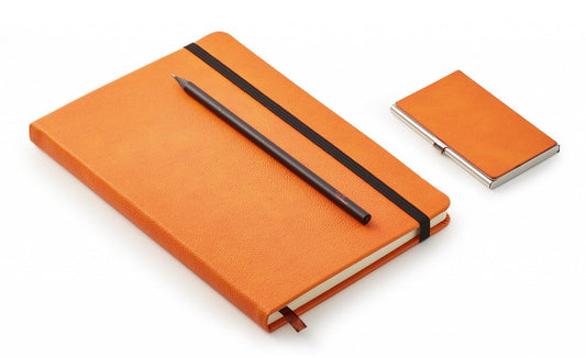 Notizbuch A5 mit Stift NOTES Meeting Set, 3tlg  - Philippi Design..