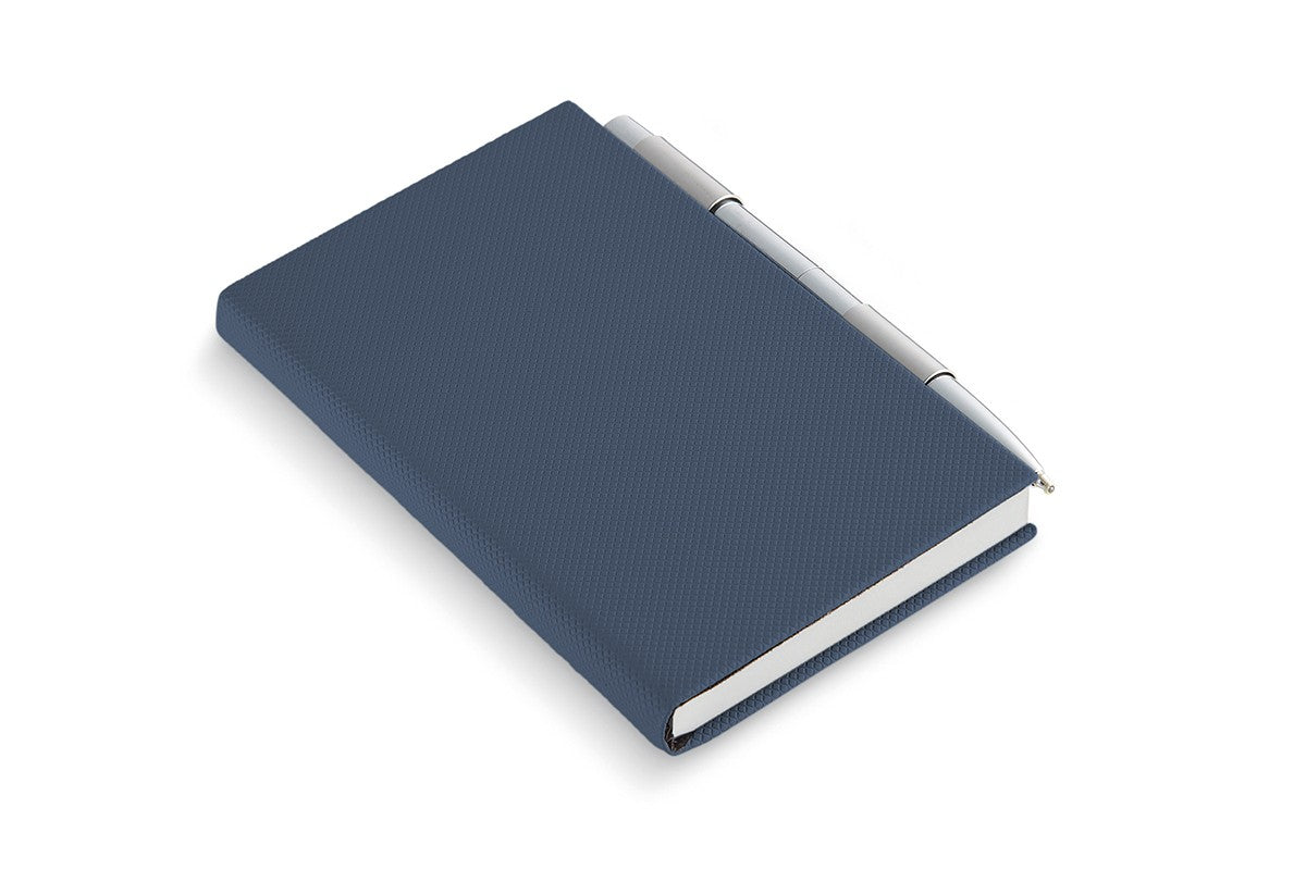 Philippi Todd Notizbuch, mit Stift PU, Edelstahl, gebürstet