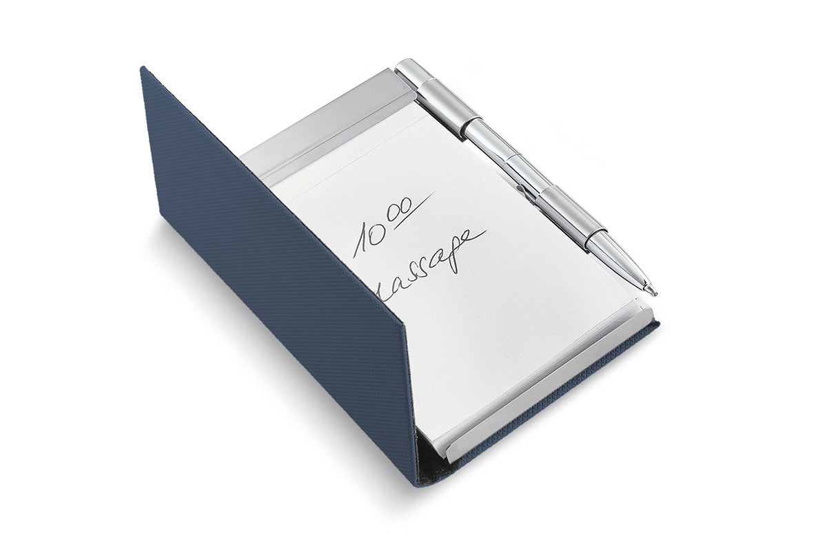 Philippi Todd Notizbuch, mit Stift PU, Edelstahl, gebürstet