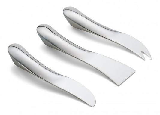 WAVE Käsemesser 3er Set Edelstahl Philippi Design