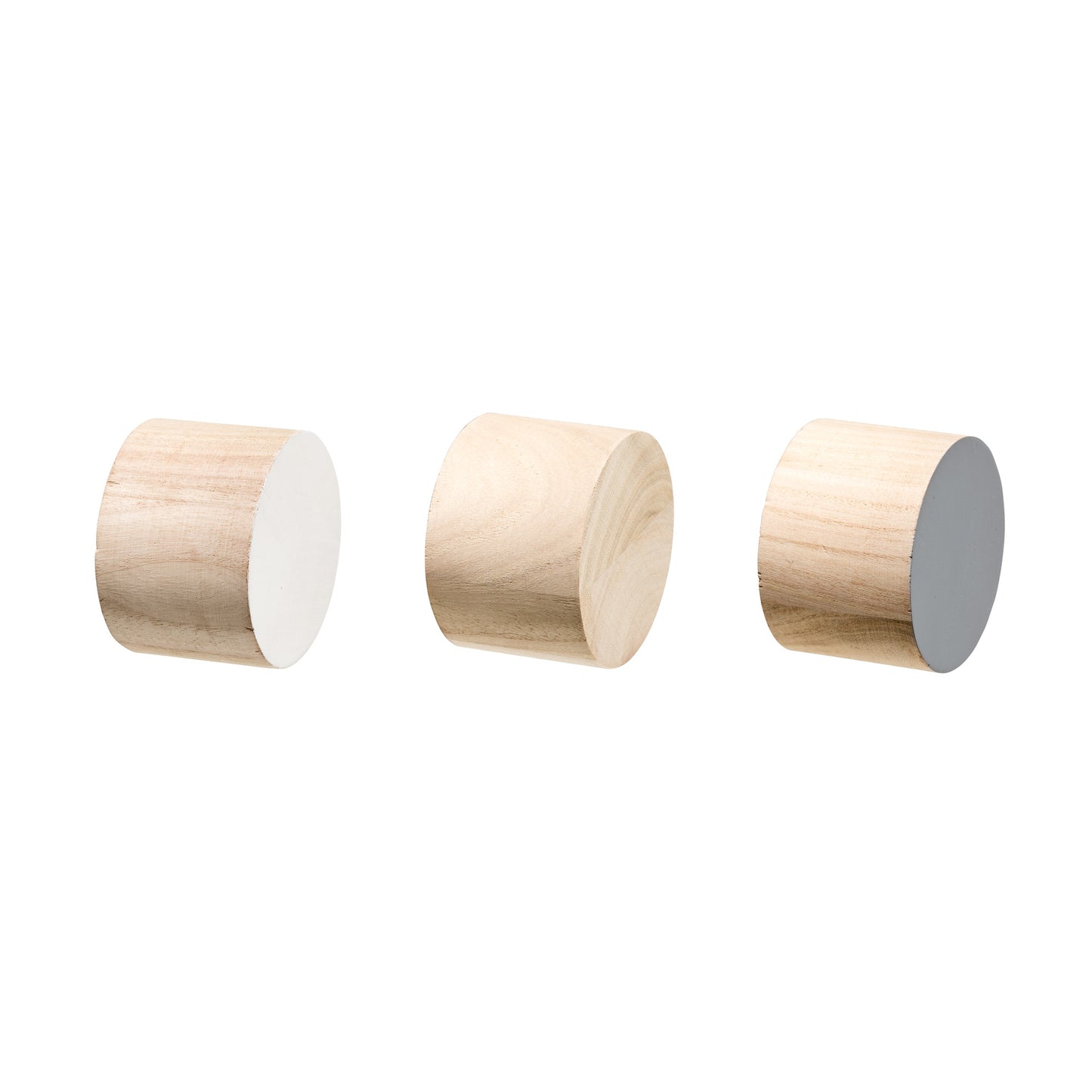 Haken Hook Paulownia Holz Wandhaken Garderobenhaken 3er Set - Bloomingville