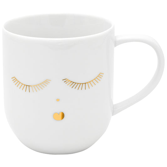 Tasse Kaffeetasse Henkeltasse "Goldy" Ø 8,5 cm - Trevoly by Räder