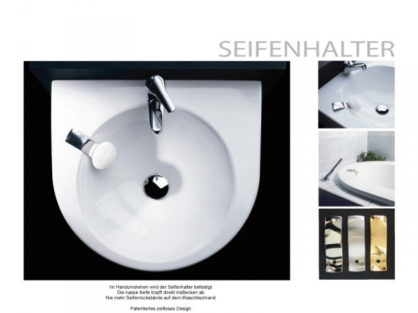 Seifenhalter Edelstahl poliert/matt - Artikel Design