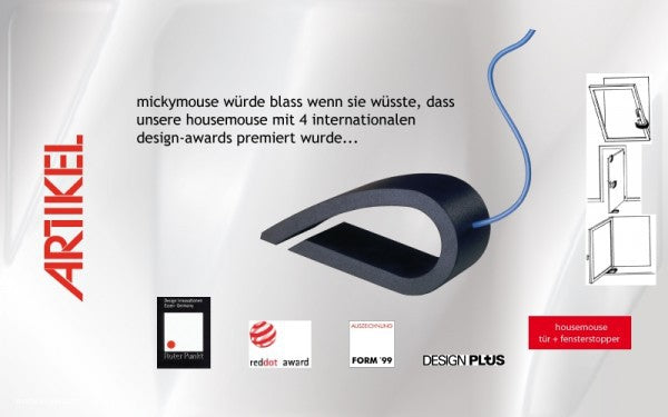 House Mouse Türstopper Fensterstopper - Artikel Design