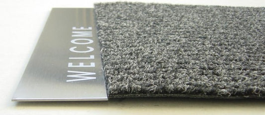 Fußmatte "Welcome" Edelstahl - Artikel Design