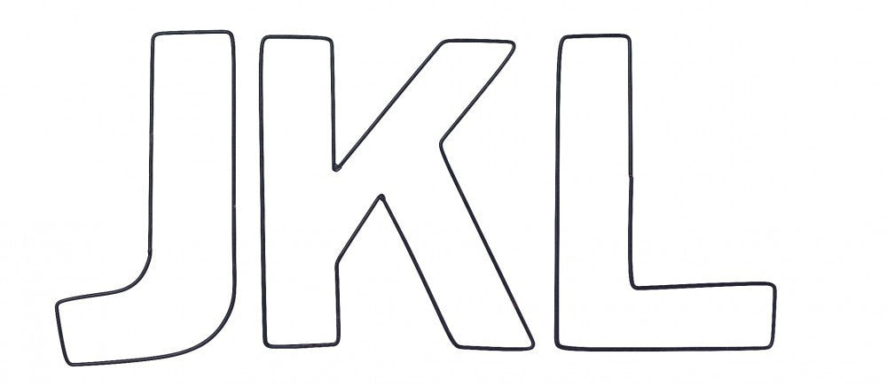 Drahtbuchstaben A-Z Büroklammer Paper & Poetry