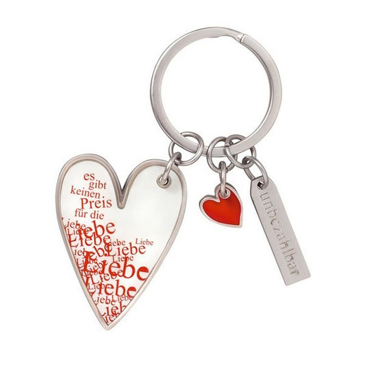 HERZ Schlüsselanhänger "Es gibt keinen Preis für die Liebe"