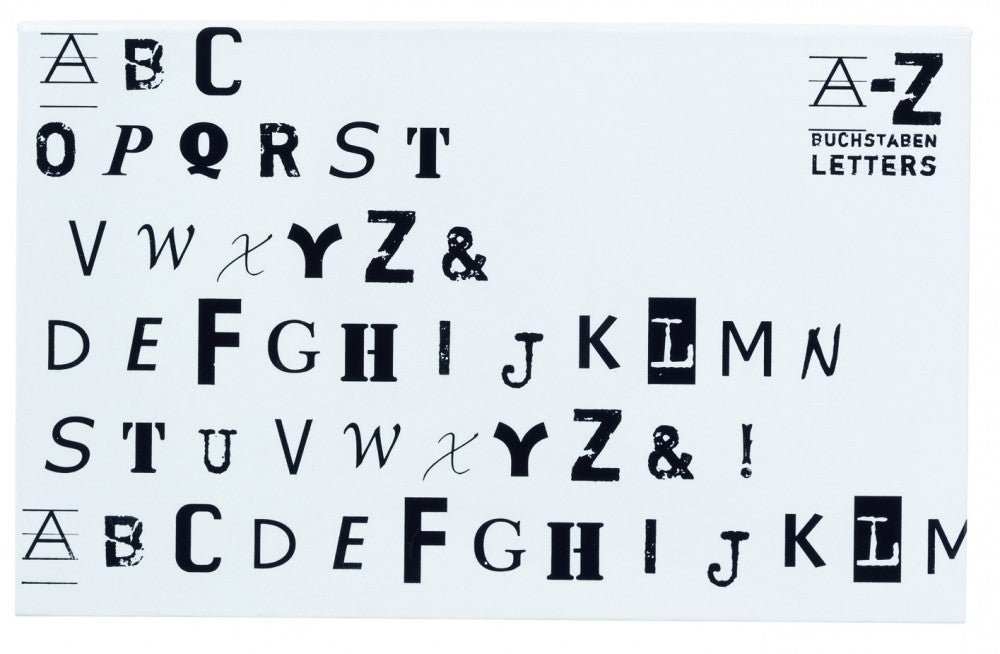 ABC Memos "Typo" Notizabrisszettel selbstklebend A-Z