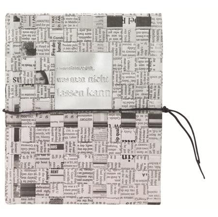 Zeitungspapier Buch Notizbuch Notizblock MAN MUSS IMMER... DIN A5
