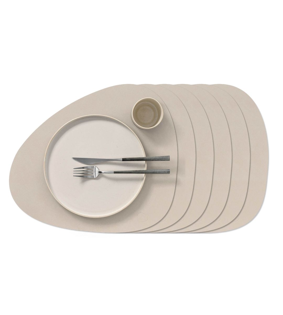 LIND DNA Curve L NUPO Sechserset Oyster White