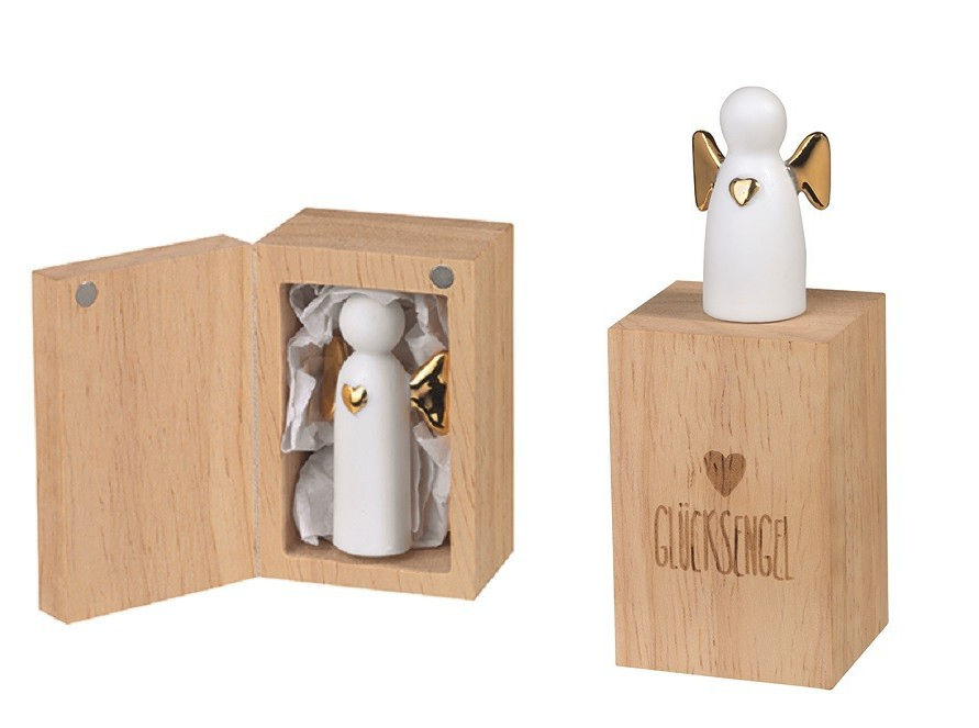 2er-Set kleiner Engelbegleiter "Angel to go+Glücksengel" - Räder Design