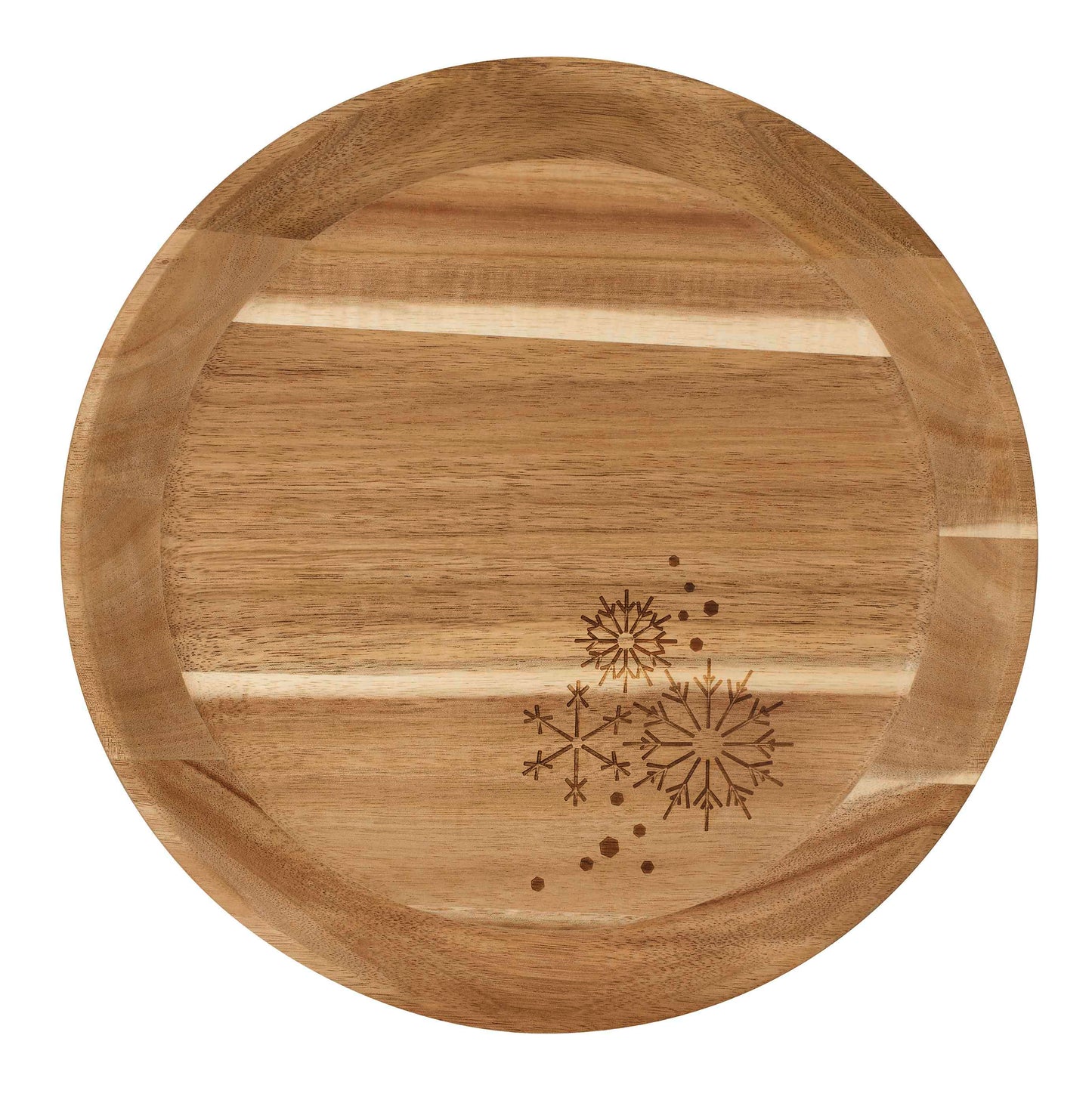 Holztablett klein "Eiskristalle" - Räder Design