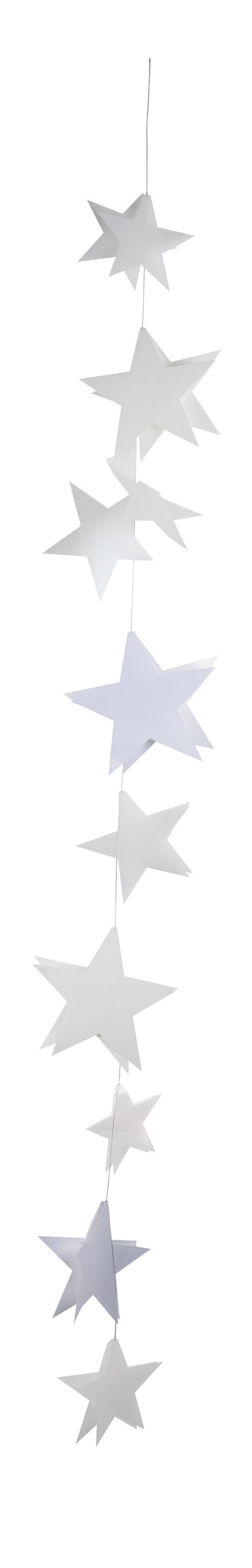 Doppelstern Kette 125 cm Räder Design