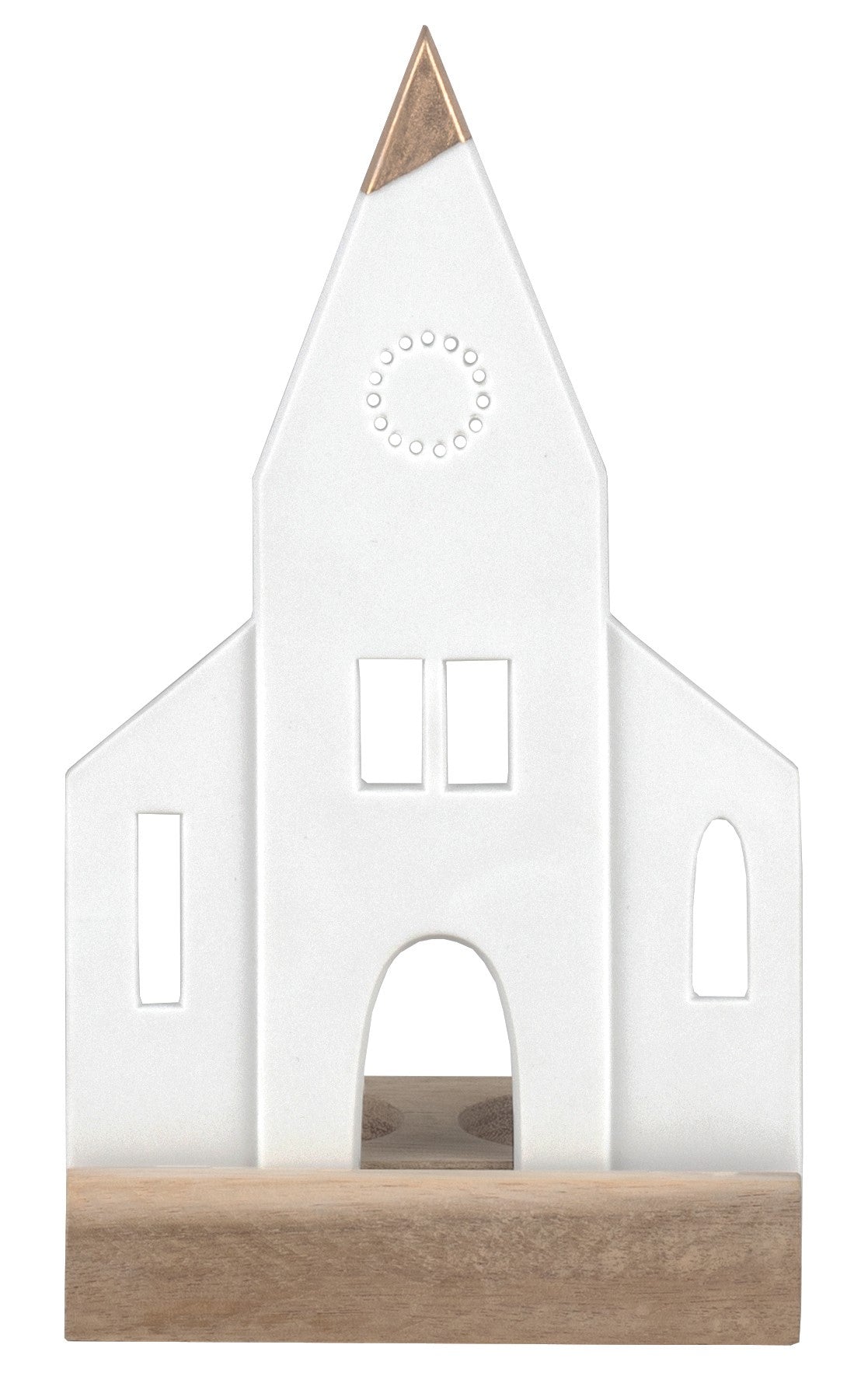 Teelicht Teelichthalter  Lichtobjekt Kirche Räder Design