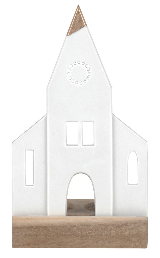 Teelicht Teelichthalter  Lichtobjekt Kirche Räder Design
