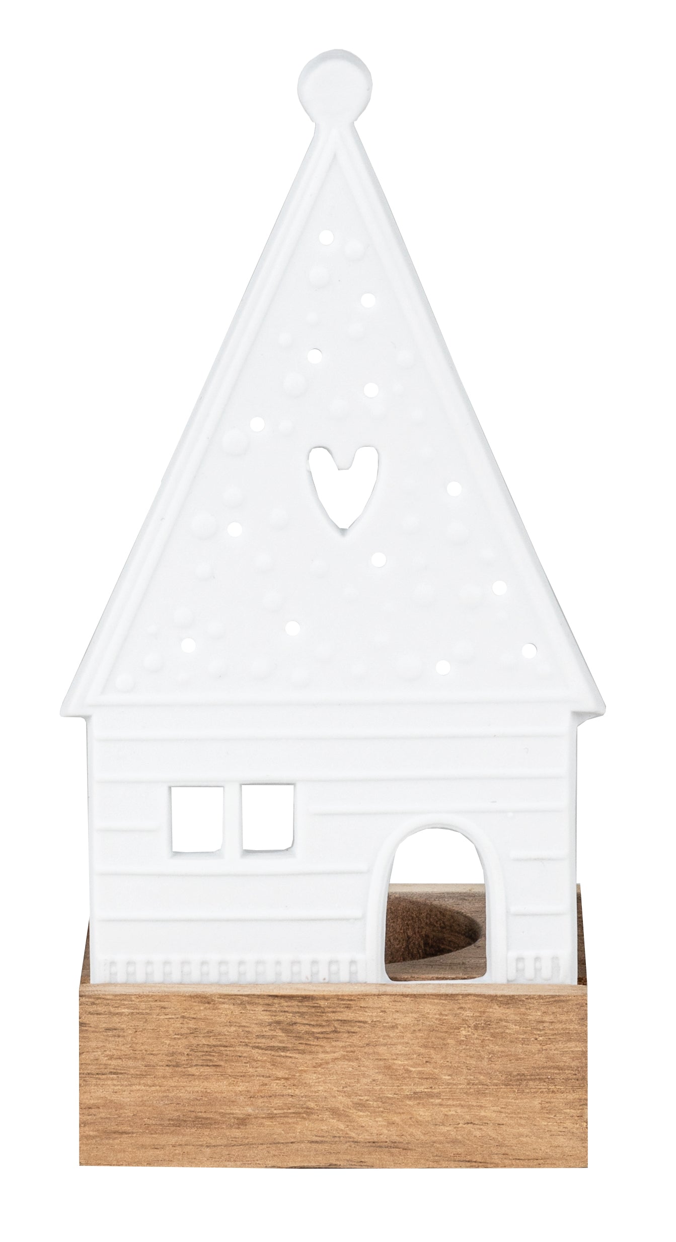 Lichtobjekt Teelichthalter Lebkuchenhaus "Herz" - Räder Design