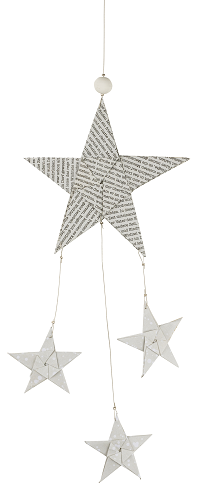 Weihnachtsmärchen Ornament Sterne - Räder Design