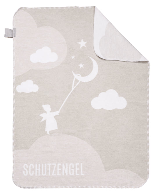 Decke "Schutzengel für dich" Sofa Überwurf Kuscheldecke - Räder Design..