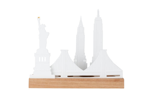 Lichtobjekt Stadtsilhouette "New York" - Räder Design..