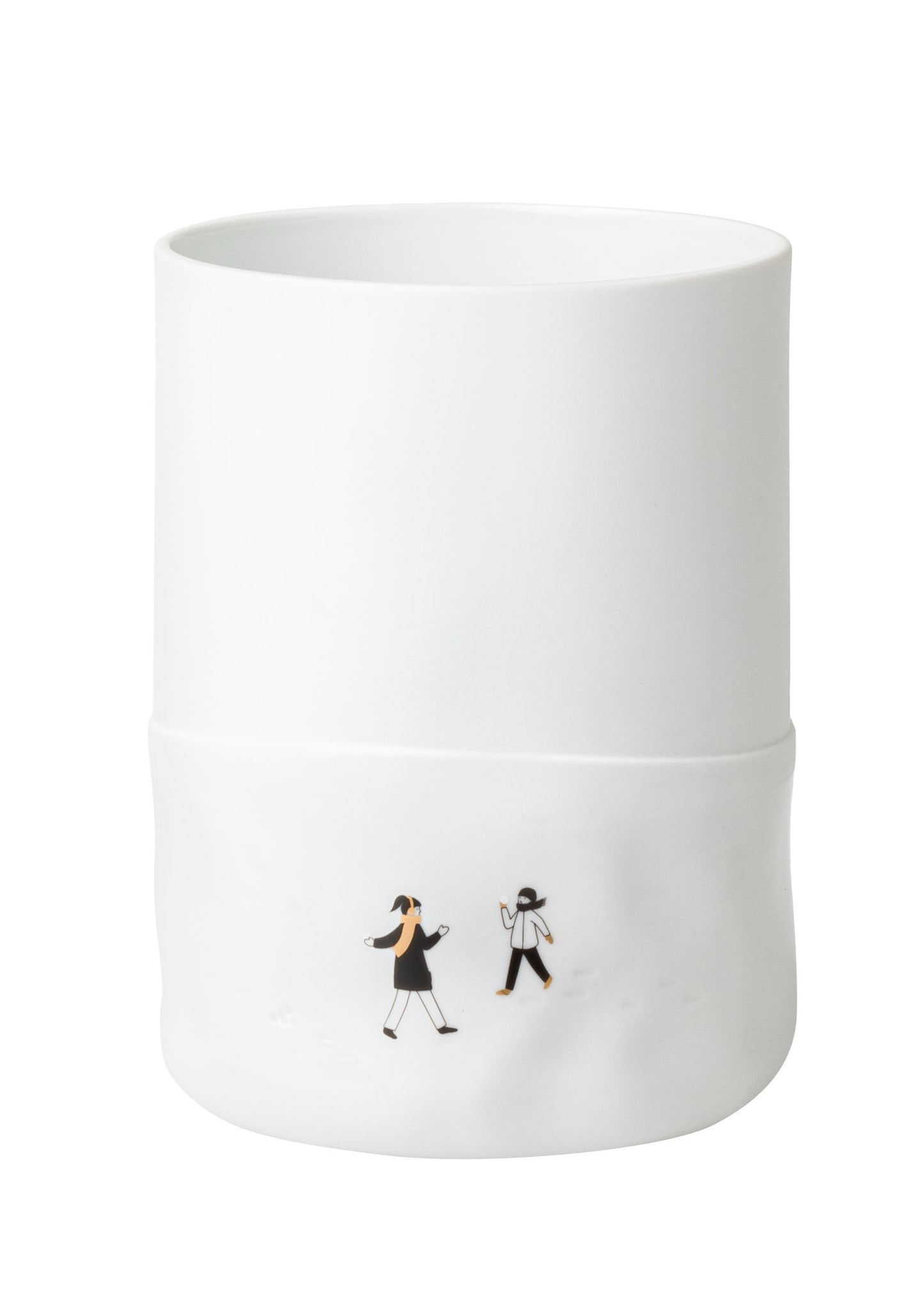 Schneetag Vase "Schneeballschlacht" Blumenvase - Räder Design