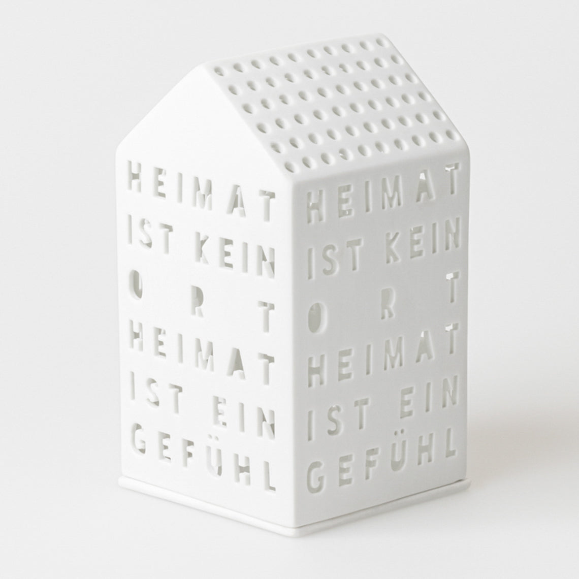 Lichthaus "Heimat ist kein Ort Heimat ist ein Gefühl" Teelichthalter - Räder Design