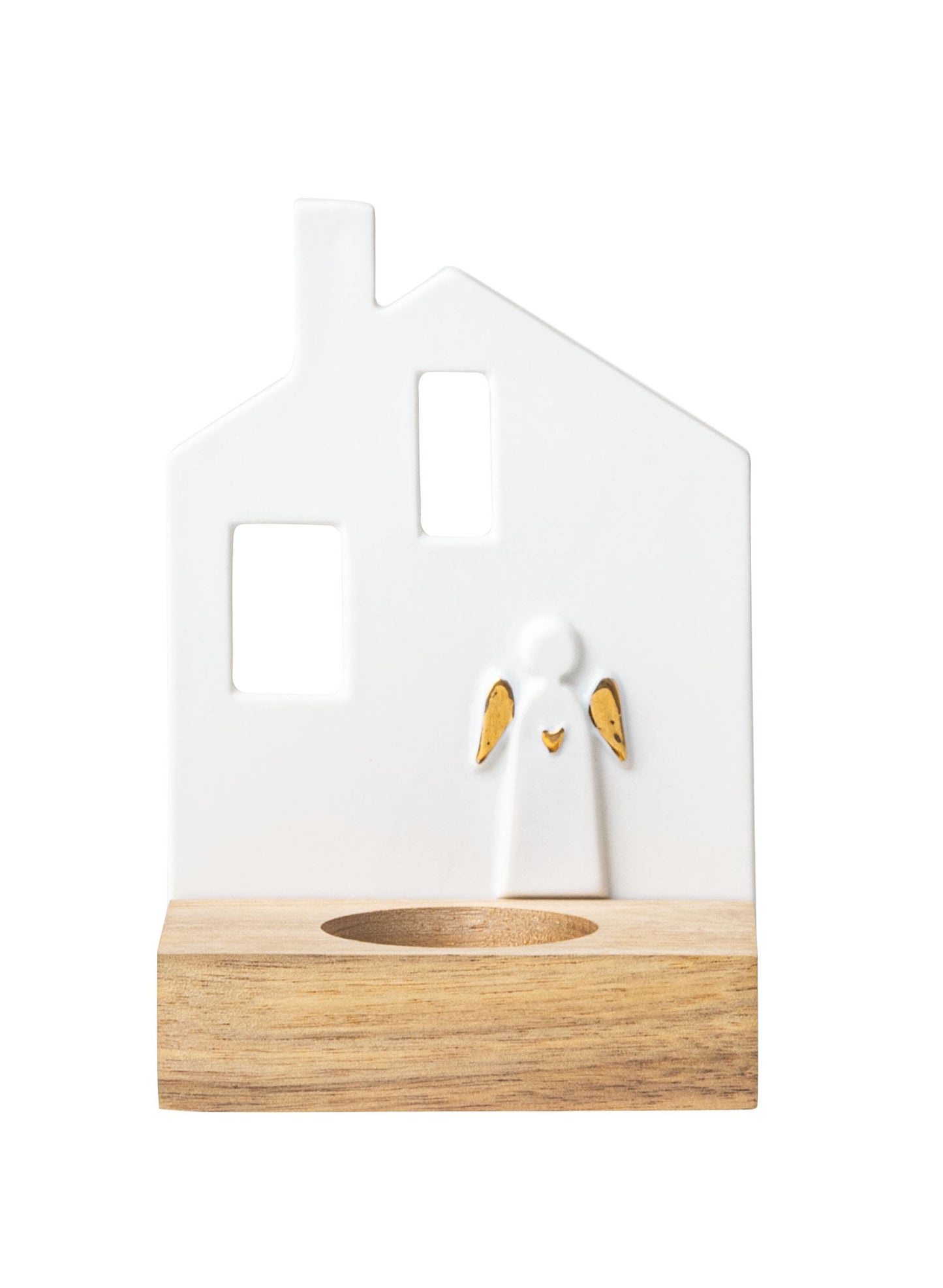 Lichtobjekt "Guardian Angel" Teelichthalter 9x6,5x13cm - Räder Design.