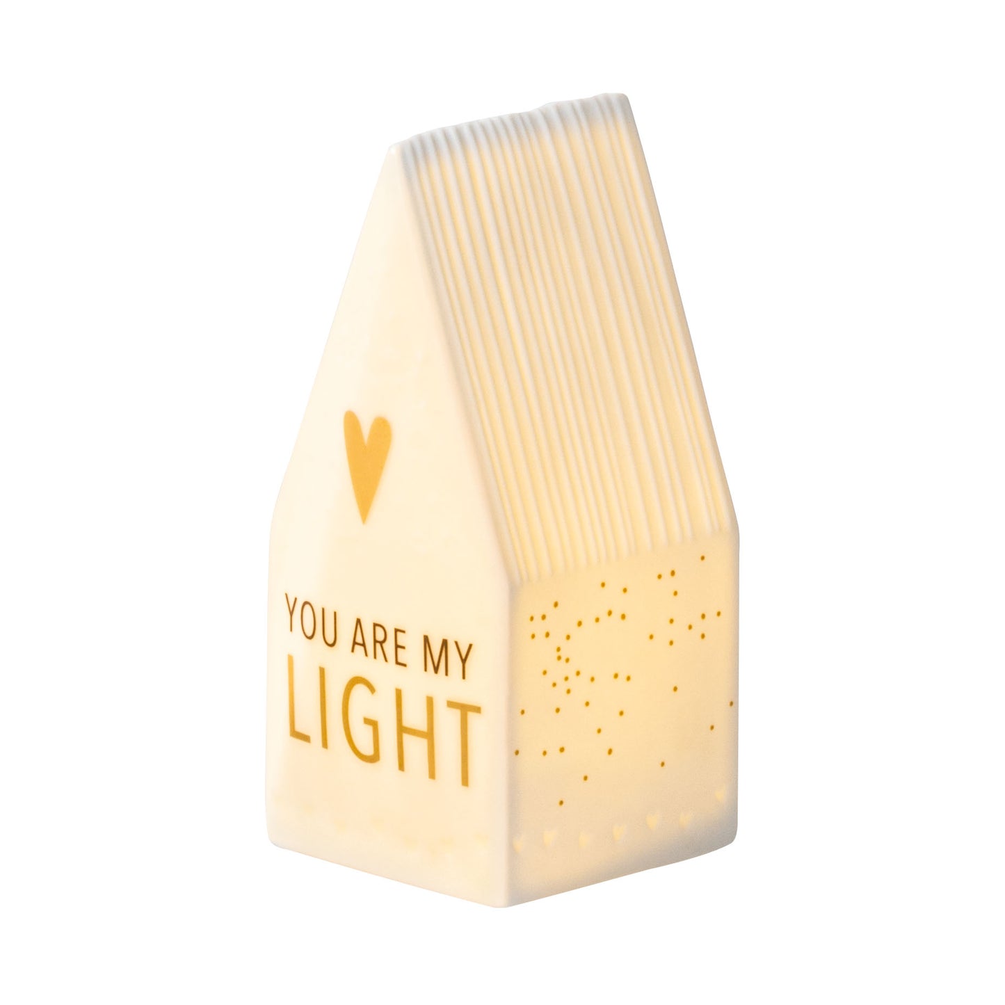 2er Set Lichthaus "Zuhause+You are my light" Teelichthalter - Räder Design