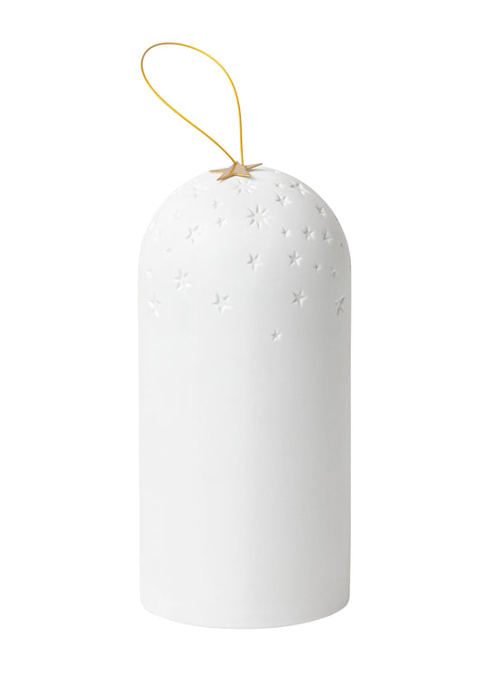LED Porzellanlampe Tischlampe "Sterne" D: 10 cm - Räder Design