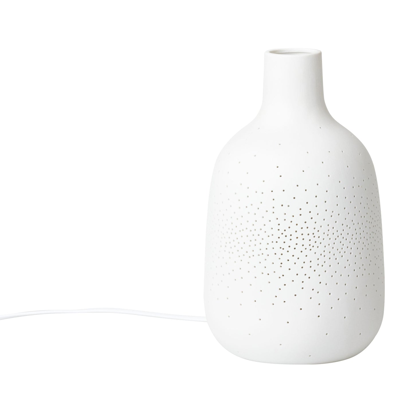 Porzellanlampe Tischlampe "Punkte" D: 16 cm - Räder Design