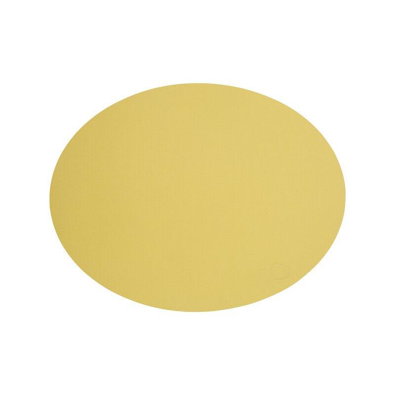 Tischset Platzset Oval L (35x46cm) Nupo Leder 2er Set LindDNA