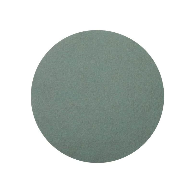 Tischset Rund Platzset Leder Nupo M (30cm) in verschiedenen Farben - LindDNA