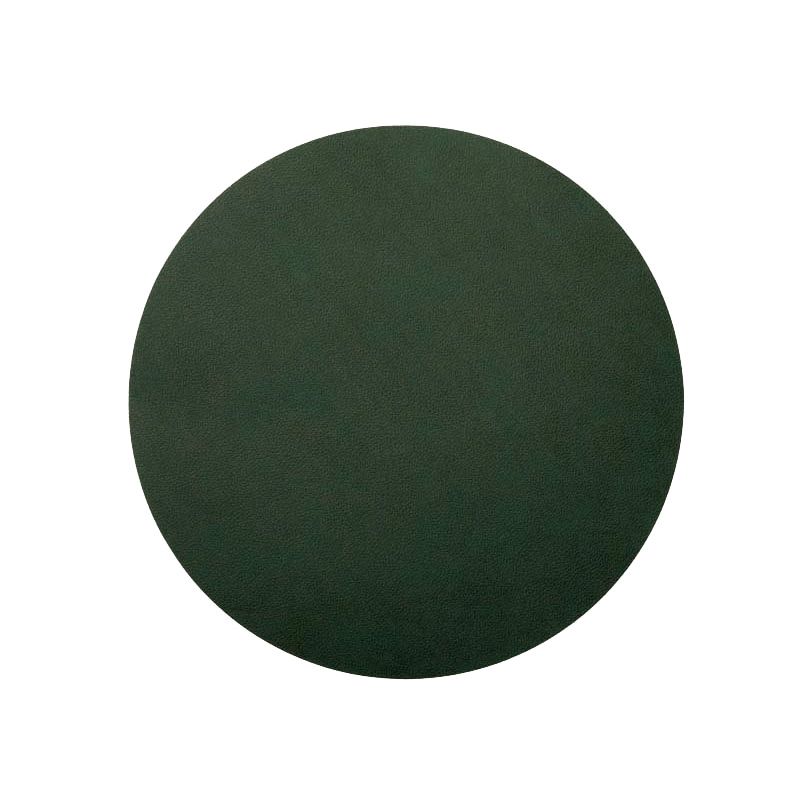 Runde Tischset Platzset Nupo-Leder XL (40cm) - LindDNA