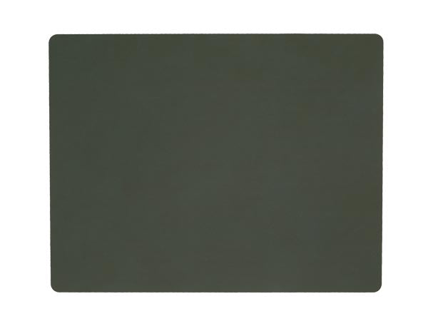 Tischset Platzset Square rechteckig L (35x45cm) Nupo Leder - LindDNA