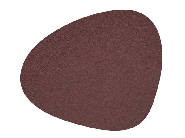 Tischset Platzset Curve L (37x44cm) Hippo Leder - LindDNA