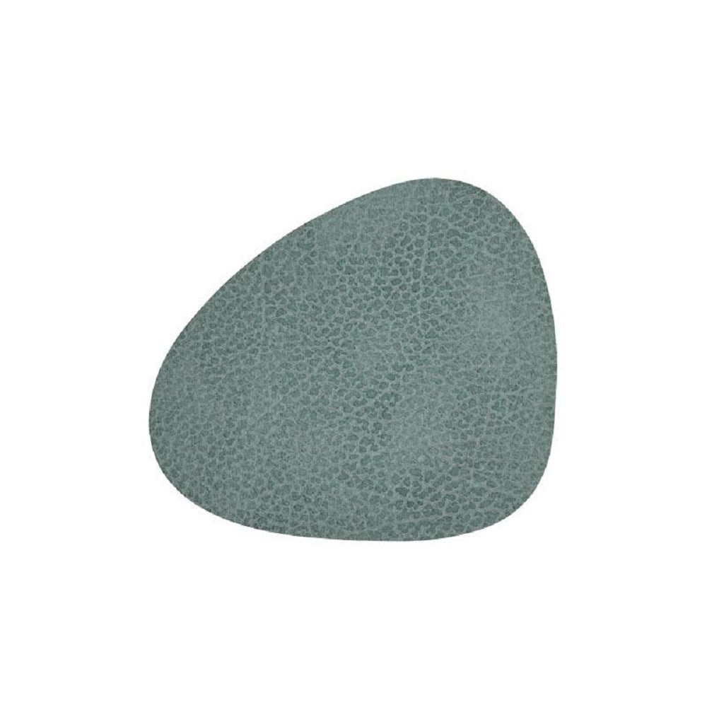Glasuntersetzer Curve Leder Hippo (11x13cm) - LindDNA