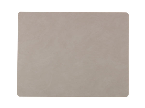 Tischset Platzset Square rechteckig L (35x45cm) Nupo Leder - LindDNA