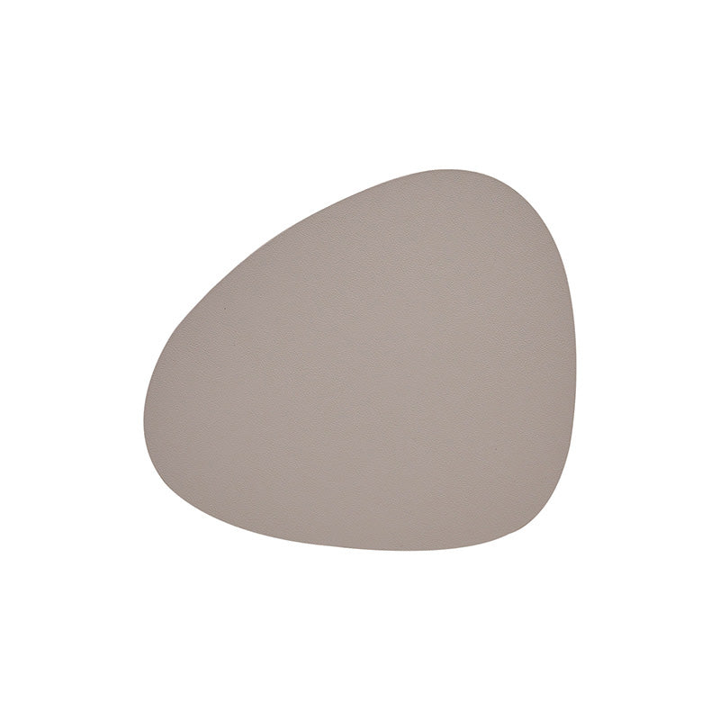 Glasuntersetzer Curve Leder Softbuck (11x13cm) - LindDNA