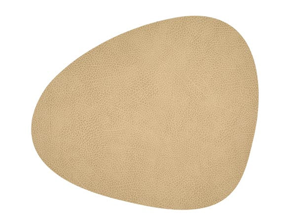 Tischset Platzset Curve L (37x44cm) Hippo Leder - LindDNA