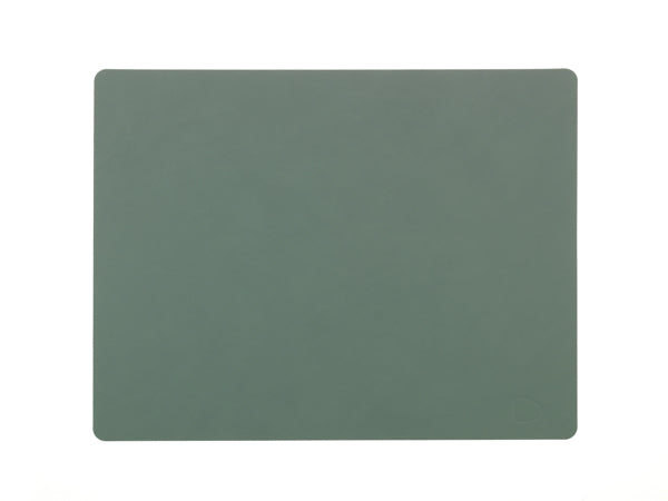 Tischset Platzset Square rechteckig L (35x45cm) Nupo Leder - LindDNA