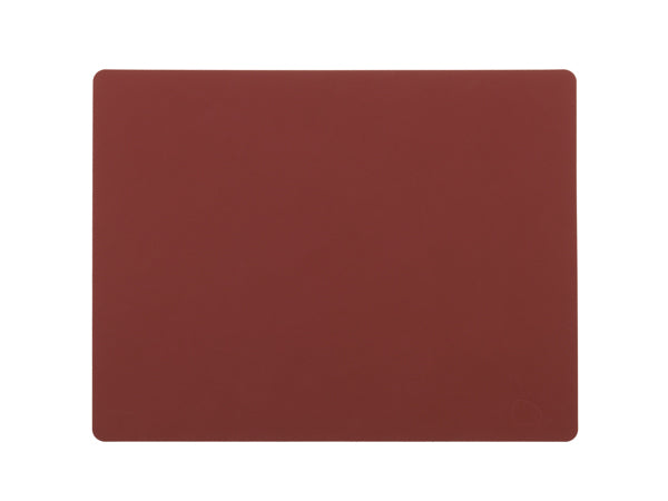 Tischset Platzset Square rechteckig L (35x45cm) Nupo Leder - LindDNA