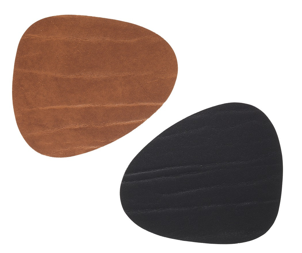 Glasuntersetzer doppelseitig Curve  (11x13cm) - LindDNA