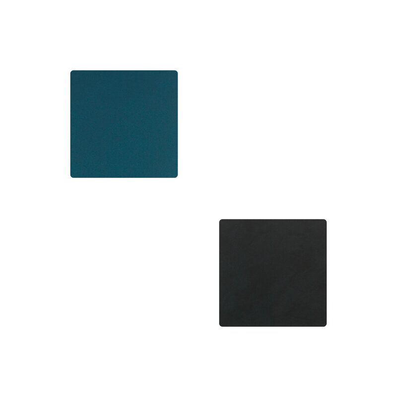 Glasuntersetzer doppelseitig Quadratisch (10x10cm) - LindDNA