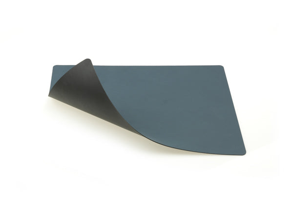 Tischset Platzset rechteckig beidseitig DOUBLE SQUARE L (35x45cm) Leder - LindDNA