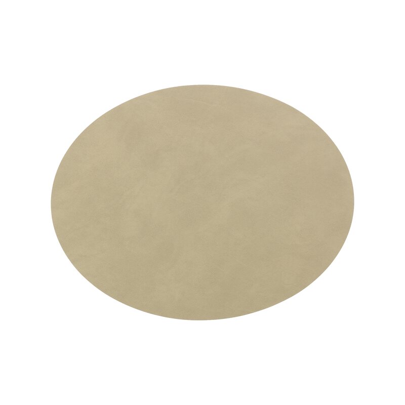 Tischset Platzset Oval L (35x46cm) Nupo Leder 2er Set LindDNA