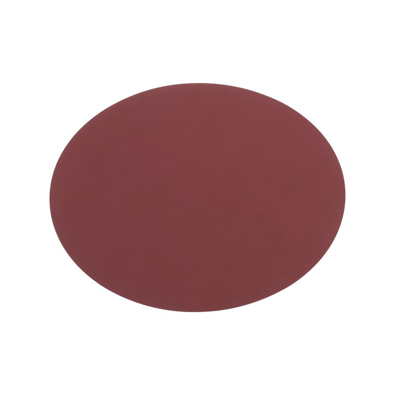 Tischset Platzset Oval L (35x46cm) Nupo Leder 1 Stück LindDNA