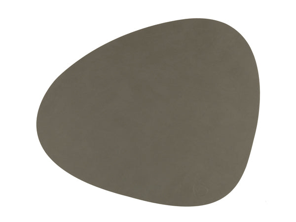 Tischset Platzset Curve L (37x44cm) Nupo Leder - LindDNA